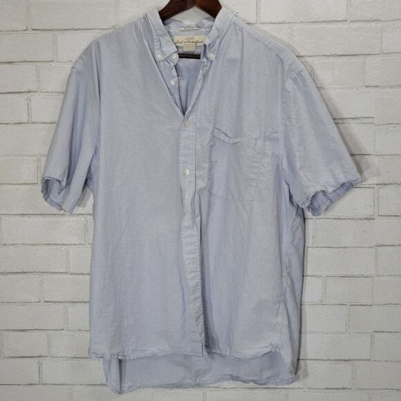 NWOT H&M full-button down short sleeve top - Picture 1 of 7